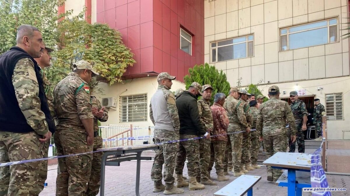 السليمانية تسجل اعلى نسبة مشاركة في الاقتراع الخاص لانتخابات مجلس النواب